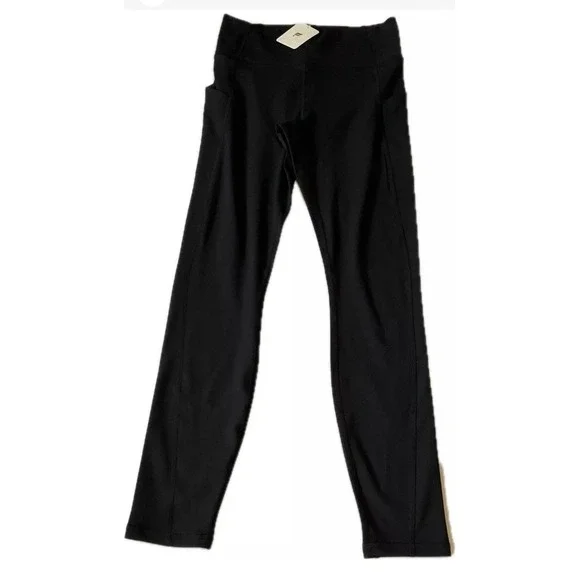 Fabletics Oasis High Waisted Leggings Womens Size L Black - Picture 1 of 2